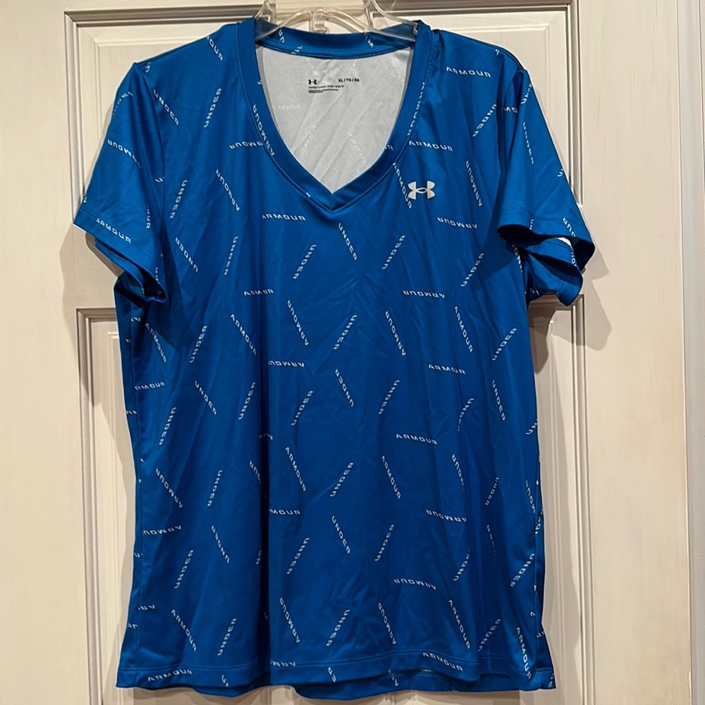 Blue Under Armour tee shirt